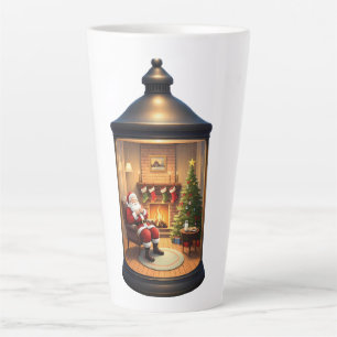 Latte-Tasse-Christmas-Laterne Milchtasse
