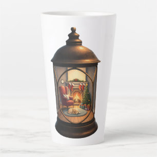 Latte-Tasse-Christmas-Laterne Milchtasse