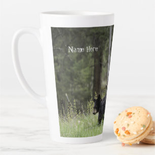 Latte Tasse de café au lait personnalisée Ourson