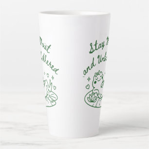 Latte Tasse de café cadeau drôle de grenouille