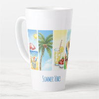 Tasse de sublimation Rétro Summer Beach Vibes – Vi