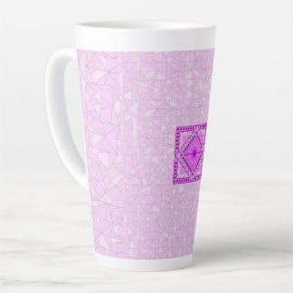 LATTE TASSE DÉCORATIVE ART PURPURA