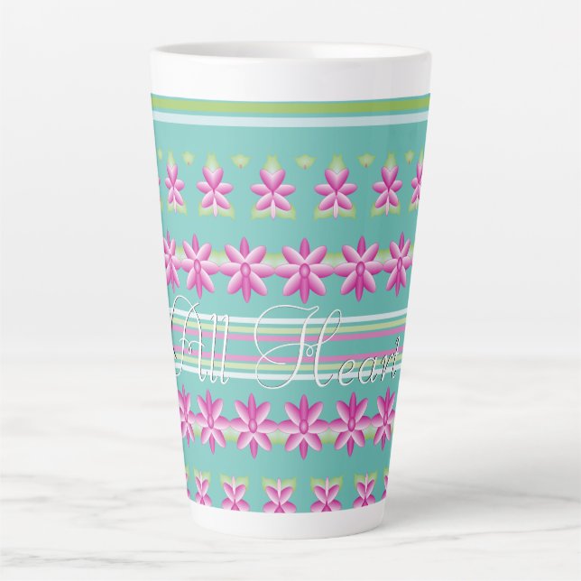 Latte Tasse des Inspirationsdesigners (Vorderseite)