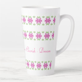 Latte Tasse des Inspirationsdesigners