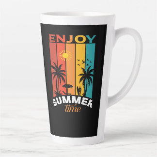 Latte Tasse Fleurie Été Vintage – Tasse Café Rétro Esthé