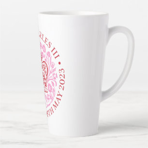 Latte Tasse for 2023 Coronation - Red