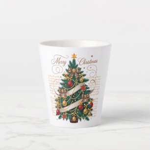 Latte-Tasse - Frohe Weihnachten Latte-Tasse Milchtasse