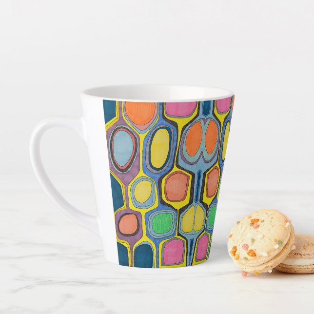 LATTE TASSE "GEO COLOR (Beispiel)