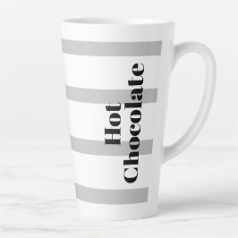 Latte Tasse - Graue Hopfen - Hot Chocolate