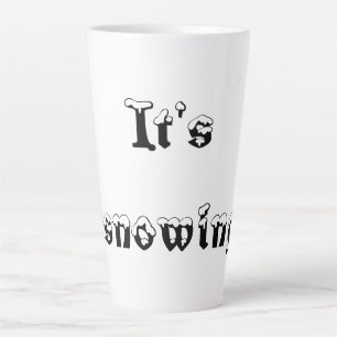 Latte Tasse il neige