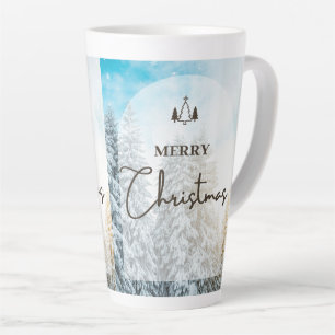 Latte Tasse im Stilstil