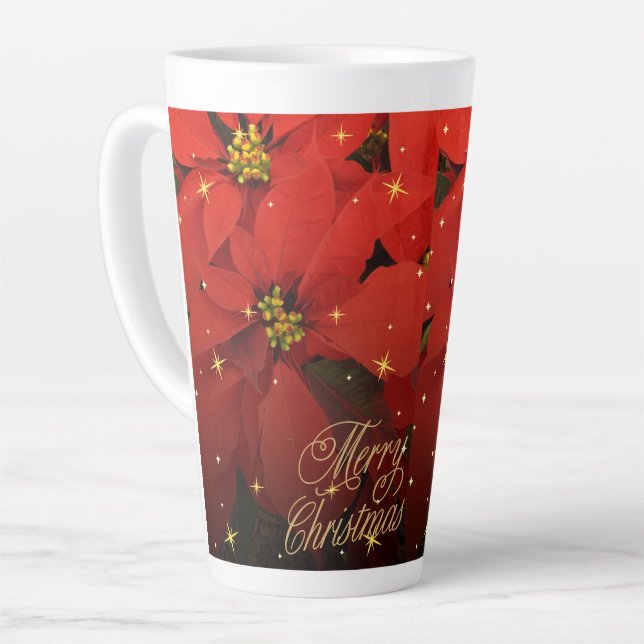 Latte Tasse im Stilstil (Linke Ecke)