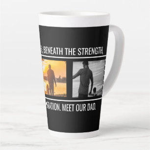 Latte Tasse inspirante et significative pour la fête des
