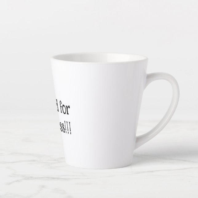Latte-Tasse Milchtasse (Rechts)