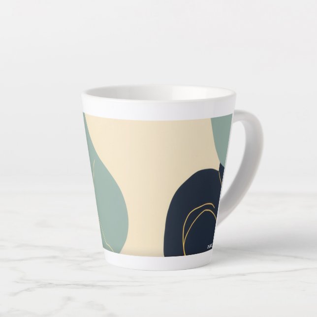 Latte-Tasse Milchtasse (Rechte Ecke)
