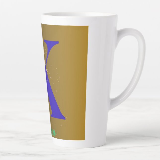 Latte-Tasse Milchtasse (Rechts)