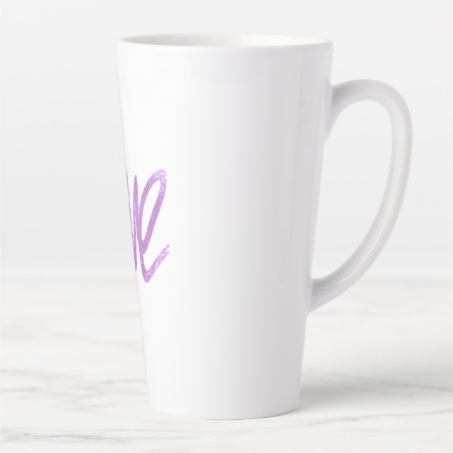 Latte-Tasse Milchtasse (Rechts)
