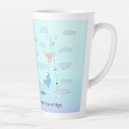 Latte Tasse mit TOF und gefüllten Wolken, benutzer