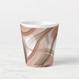 Latte Tasse"Pastel Ästhetische Latte Tasse - Elega