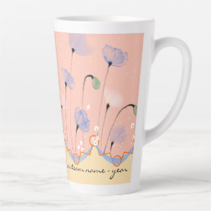 Latte Tasse - PEG-Thema mit Pappies, benutzerdefin