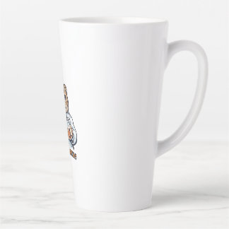 Latte Tasse personnalisée de scientifique avec chat Scot