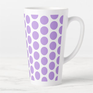 Latte Tasse-Polka Dots Latte Tasse
