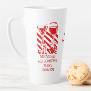 Latte Tasse pour ancien gestionnaire de bureau – Cadeau
