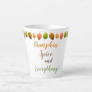 Latte Tasse-Pumpkin-Gewürz Milchtasse