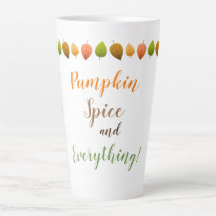 Latte Tasse-Pumpkin-Gewürz Milchtasse