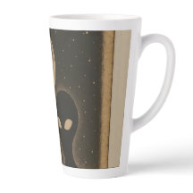 Latte tasse Retro Alien Rencontre
