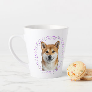 Latte Tasse Shiba Inu – Cadeau personnalisé lavande past