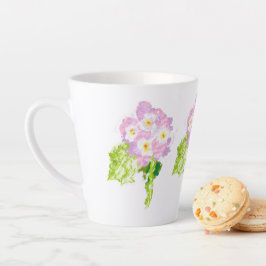 Latte Tasse: Spanische Blume Milchtasse