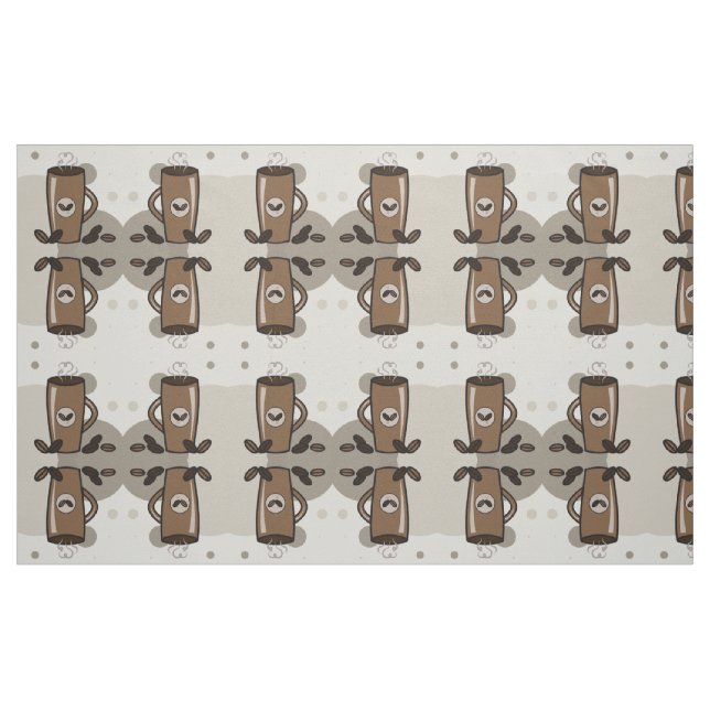 Latte Tasse Stoff (Fat Quarter (45,7 x 55,9 cm))