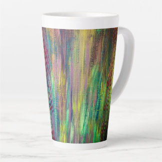 Latte Tasse "Stripe Design"