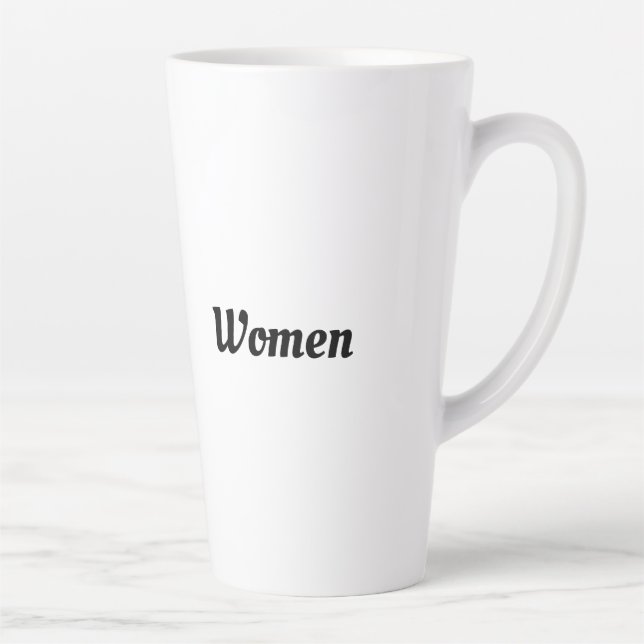 Latte Tasse - Tasse oder Gruppen für Schwarzen Far (Rechts)