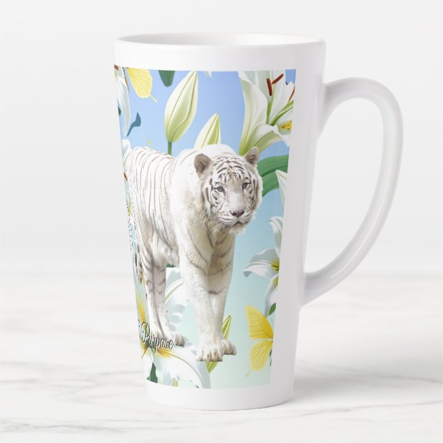 Latte Tasse Tiger (Rechts)
