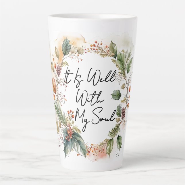 Latte Tasse Well With My Soul (Devant)