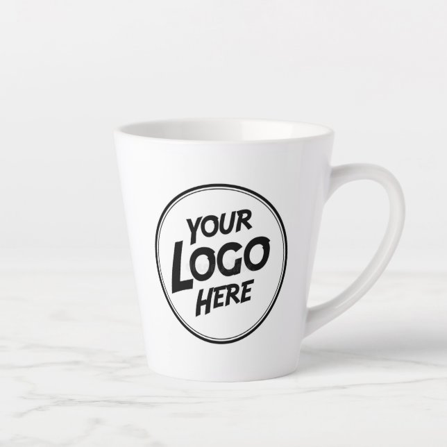 Latte votre logo ici belle tasse (Droite)