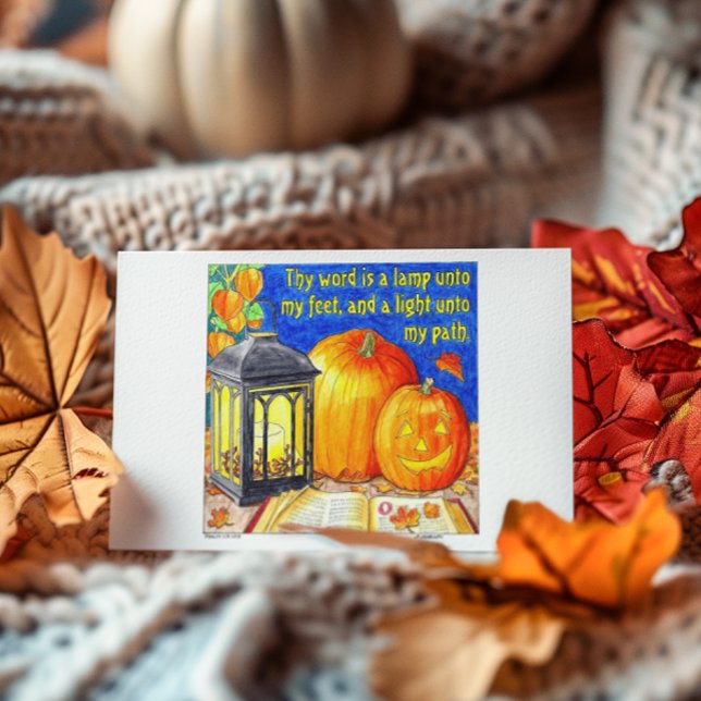 Lattern zu meinem Fuß Postkarte (Von Creator hochgeladen)