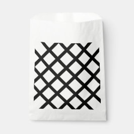 Lattice Fevor Taschen (Creme & Black) Geschenktütchen