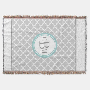 Lattice marokkanische Tile Monogram Muster Decke