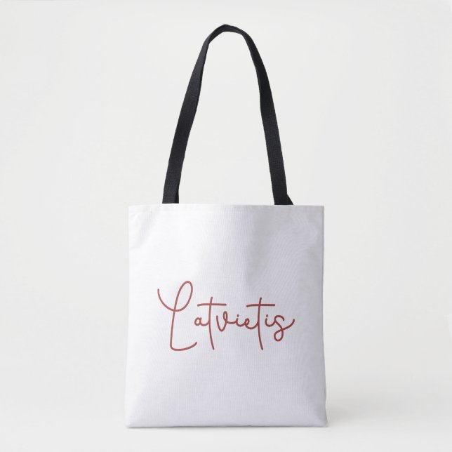 Latvietis Tasche (Vorderseite)