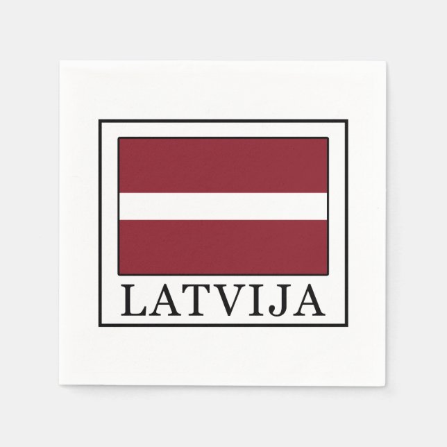 Latvija Serviette (Vorderseite)