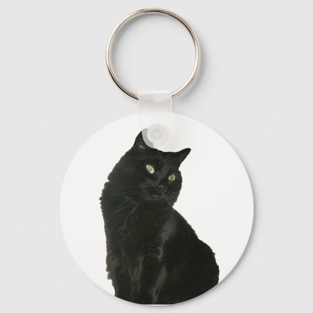 Lau Black Cat Schlüsselanhänger (Vorderseite)