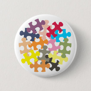 Laubsäge bessert Knopf-Abzeichen aus Button