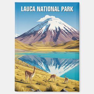 Lauca National Park Chile Travel Magnet