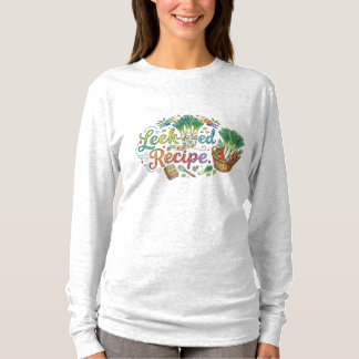 Lauch-Rezept – Lustiges Gemüse-Wortspiel T-Shirt D