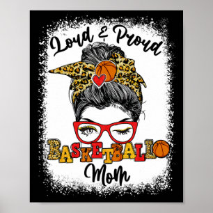 Laud und stolz Bysketbyll Mama Messy Bun gebleicht Poster