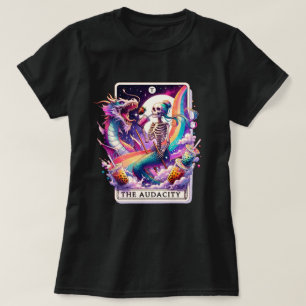L'Audacity Mermaid Skeleton Tarot Card T-Shirt