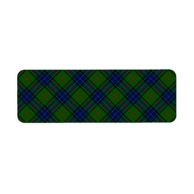 Lauder Tartan Blau kariert (Vorne)